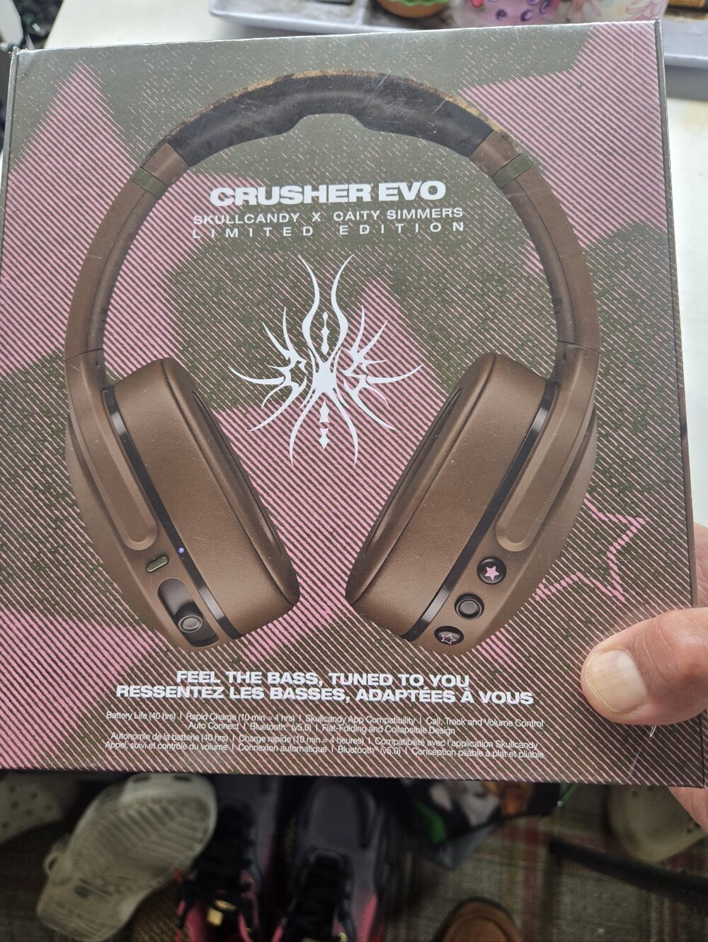 SKULLCANDY CRUSHERS EVO WIRELESS SPECIAL LIMITED PRO SURFER EDITION HEADPHONES